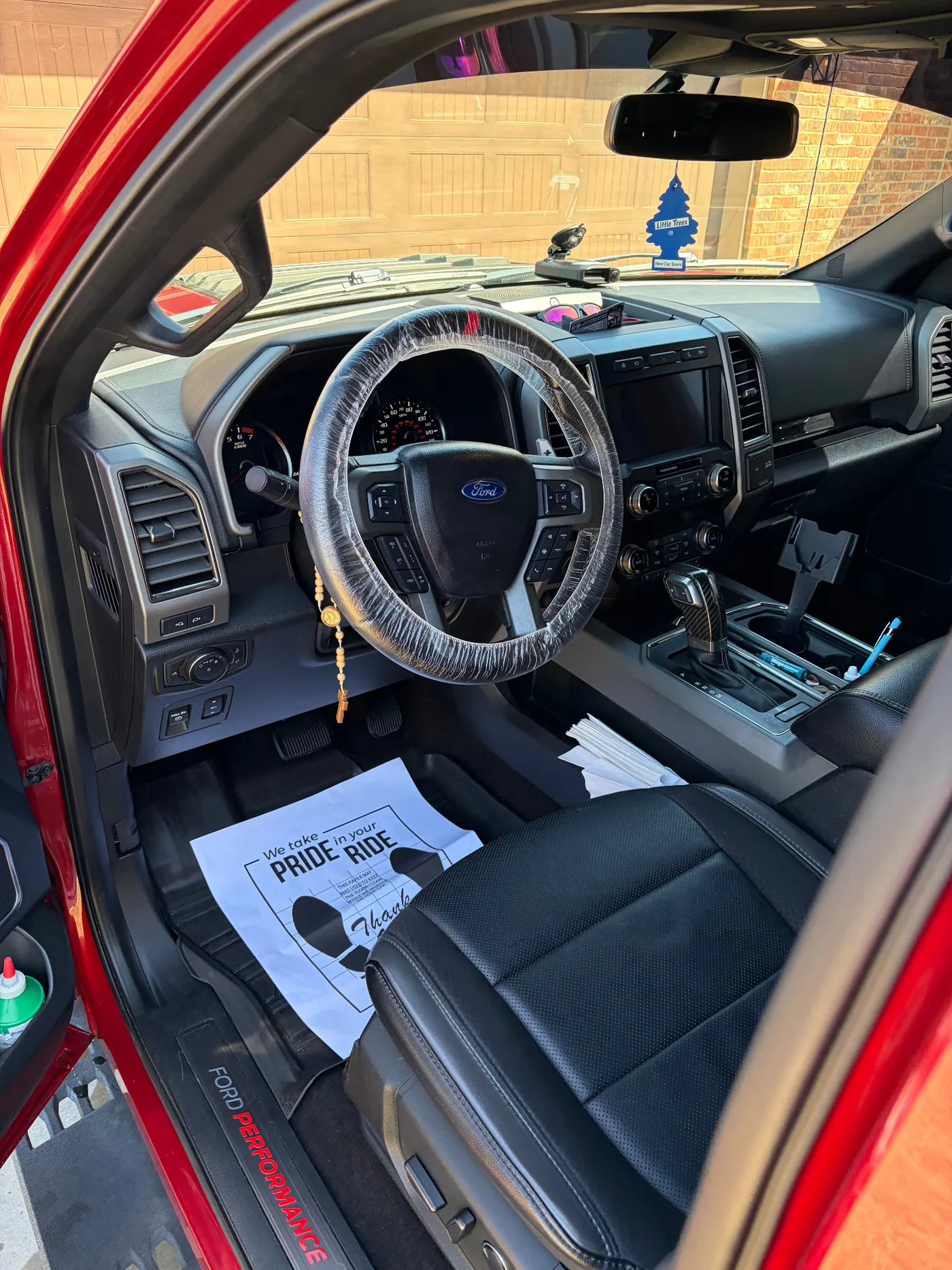 Ford F-150 Performance interior detail